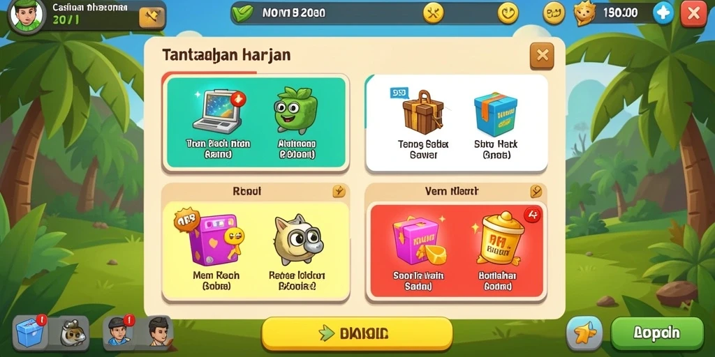 Tampilan antarmuka yang menarik dan mudah digunakan.