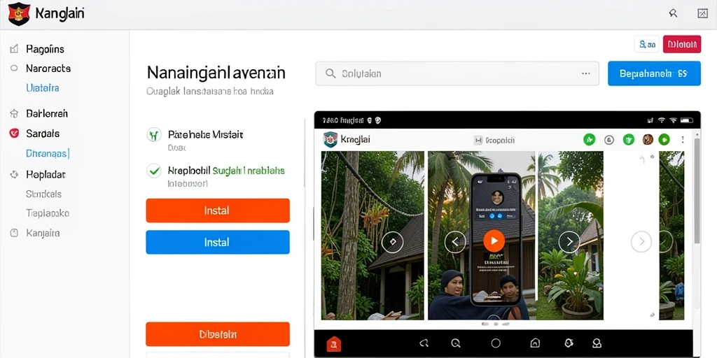 Tampilan antarmuka yang sederhana dan menarik.