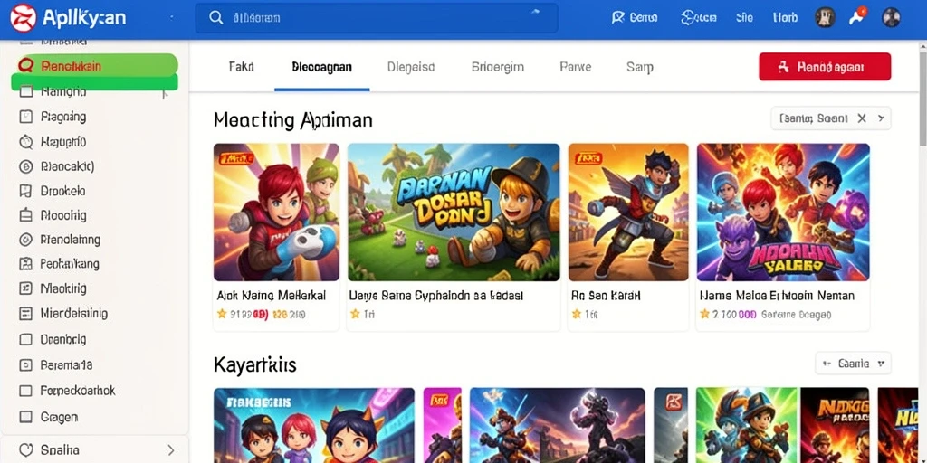 Tampilan awal aplikasi PPV99 yang menarik.