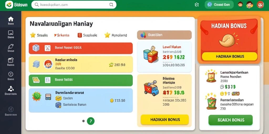 Tampilan antarmuka pengguna yang menarik dan intuitif.