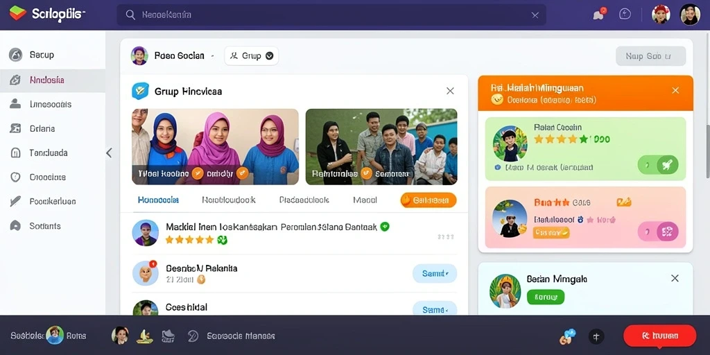 Tampilan antarmuka yang menarik dan mudah digunakan.